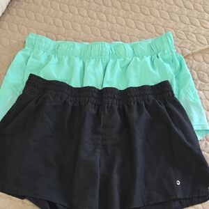 Black and Mint Green Athletic Short Bundle